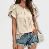 BLUSA DE LUNARES MUJER