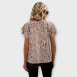 Emily - Blusa con estampado integral