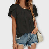 BLUSA DE LUNARES MUJER