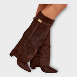 Cynthia - Botas Altas con Diseño Elegante