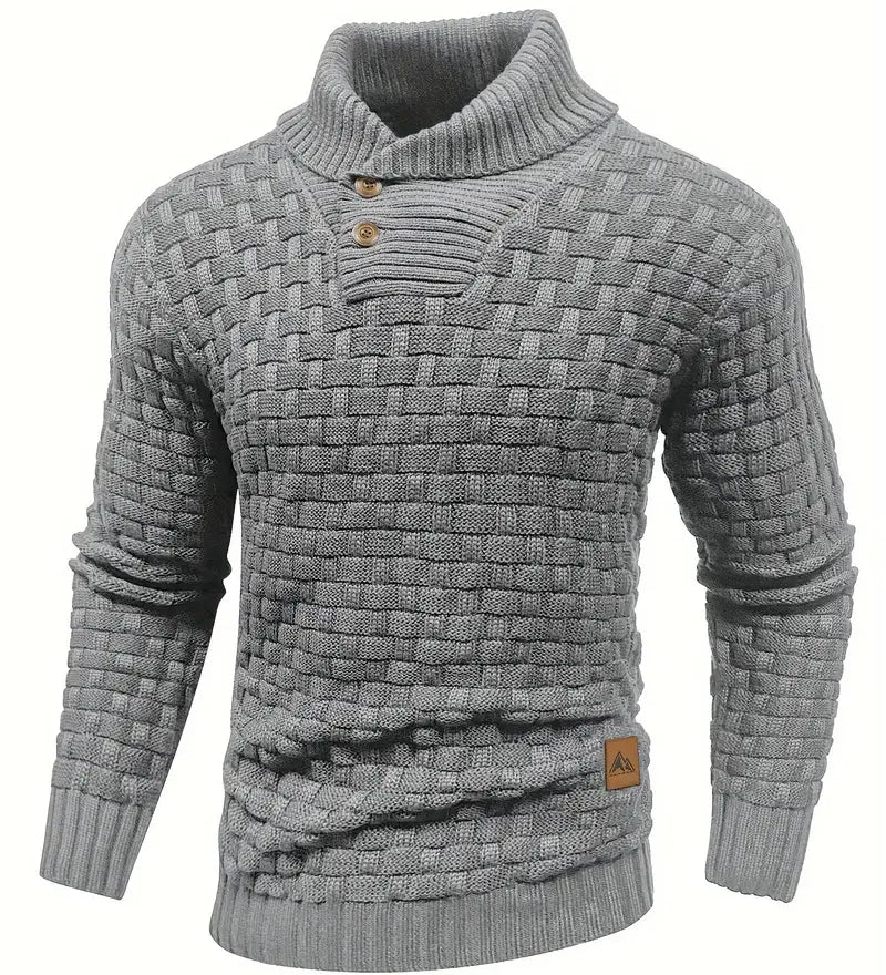 José - Castillo Suéter Tejido Cálido Y Cómodo Para Hombre