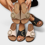 Margie - Sandalias de Corcho para Mujer con Diseño