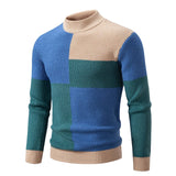 Jorge - Suéter Colorblock Versátil para Hombre Activo