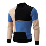 Jorge - Suéter Colorblock Versátil para Hombre Activo