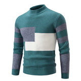 Jorge - Suéter Colorblock Versátil para Hombre Activo