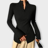 Michiko – Suéter elegante de punto de algodón