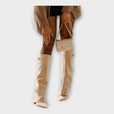 Cynthia - Botas Altas con Diseño Elegante