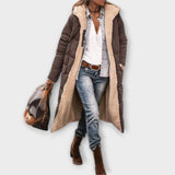 Kora - Abrigo de forro de piel acogedor