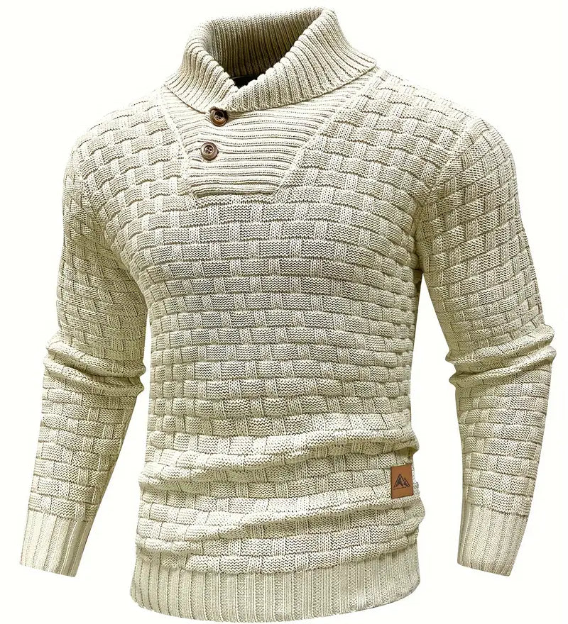 José - Castillo Suéter Tejido Cálido Y Cómodo Para Hombre