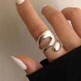 Anillo ajustable elegante