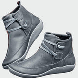 Botines ortopédicos de cuero prémium