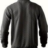 Santiago - Chaqueta de Punto con Cremallera Hombres Versátil