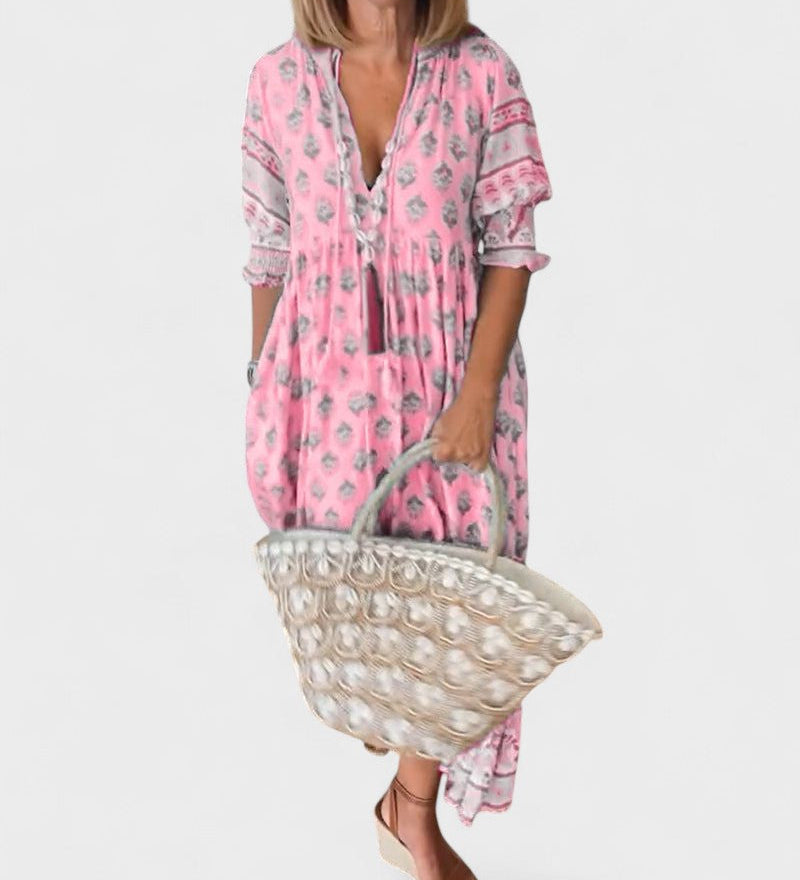 VESTIDO BOHO-CHIC MUJER