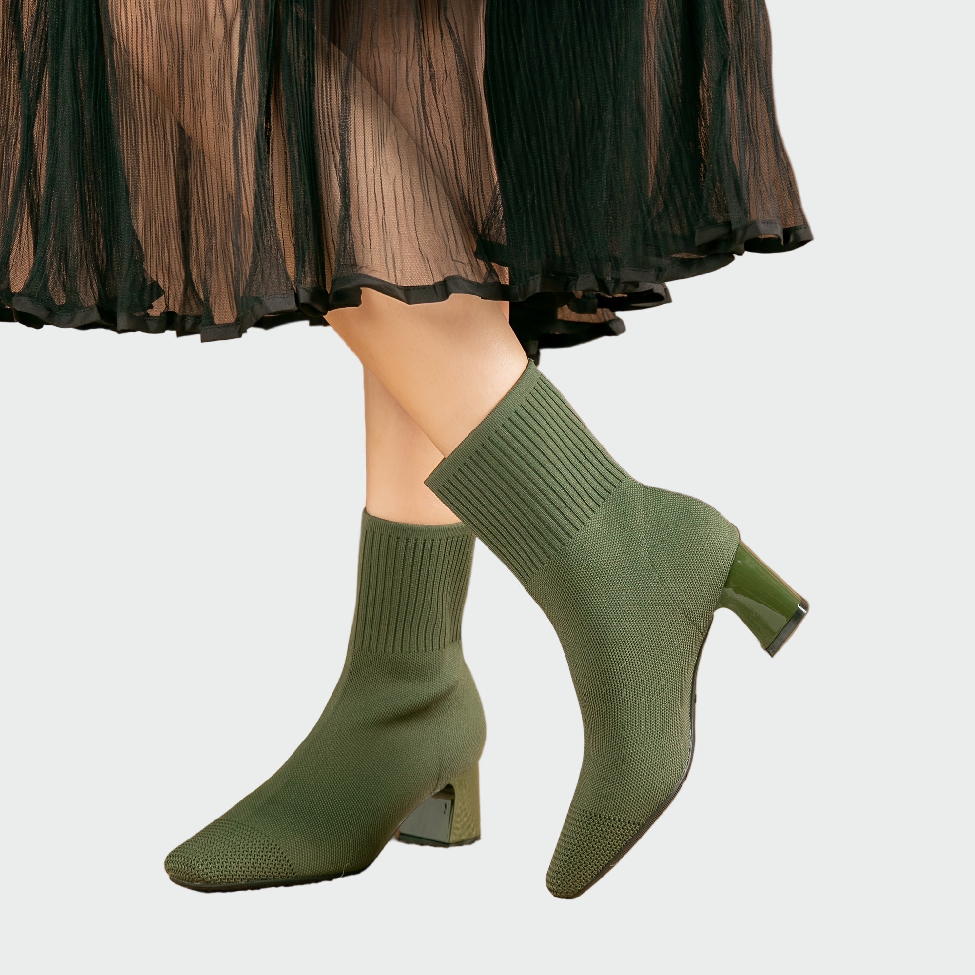 Alba - Botas Ortopédicas Tejidas