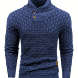 José - Castillo Suéter Tejido Cálido Y Cómodo Para Hombre