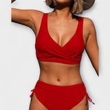 Moni - Conjunto de bikini de 2 piezas elegante