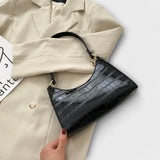 Bolsa de cuero brillante