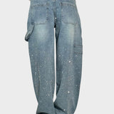 PANTALONES BRILLANTES MUJER