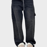 PANTALONES BRILLANTES MUJER