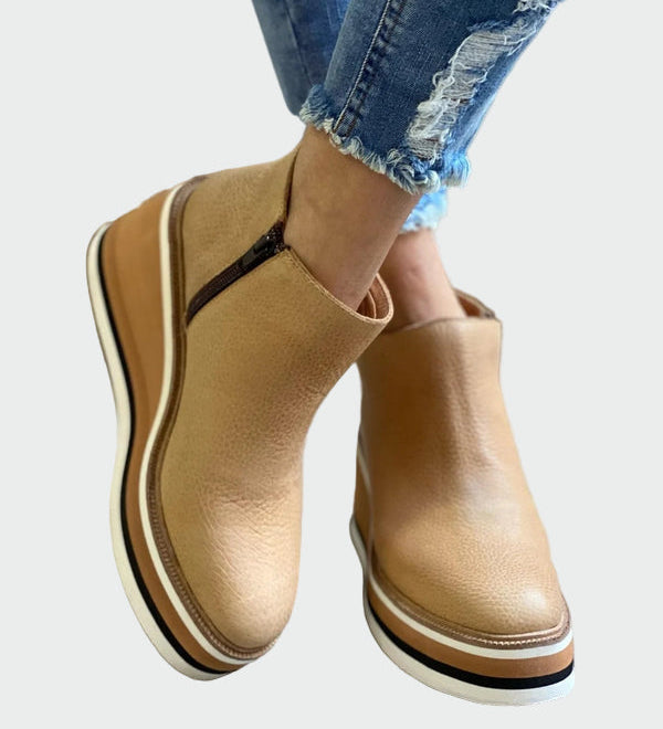 Botines de cuero Ínca