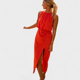 VESTIDO DE FUEGO MUJER