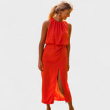 VESTIDO DE FUEGO MUJER