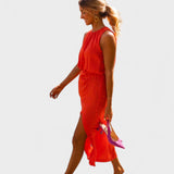 VESTIDO DE FUEGO MUJER