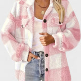 CHAQUETA CUADROS MUJER