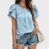 BLUSA DE LUNARES MUJER