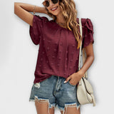 BLUSA DE LUNARES MUJER