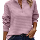 Vilja - Pullover con media cremallera