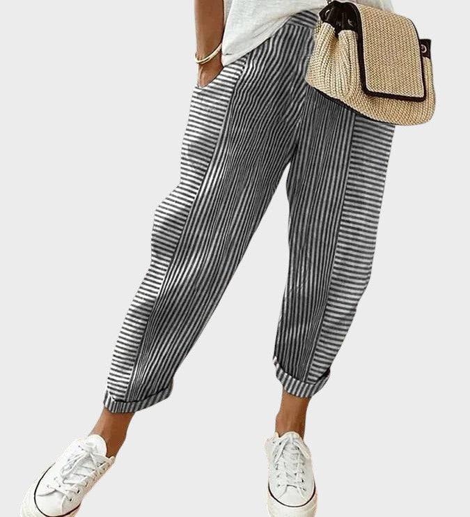 PANTALONES STRIPED MUJER