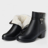 Frederica - Botas de invierno elegantes con cremallera