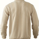 Santiago - Chaqueta de Punto con Cremallera Hombres Versátil