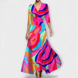 Alma - Elegante vestido de diseño Mouw para damas