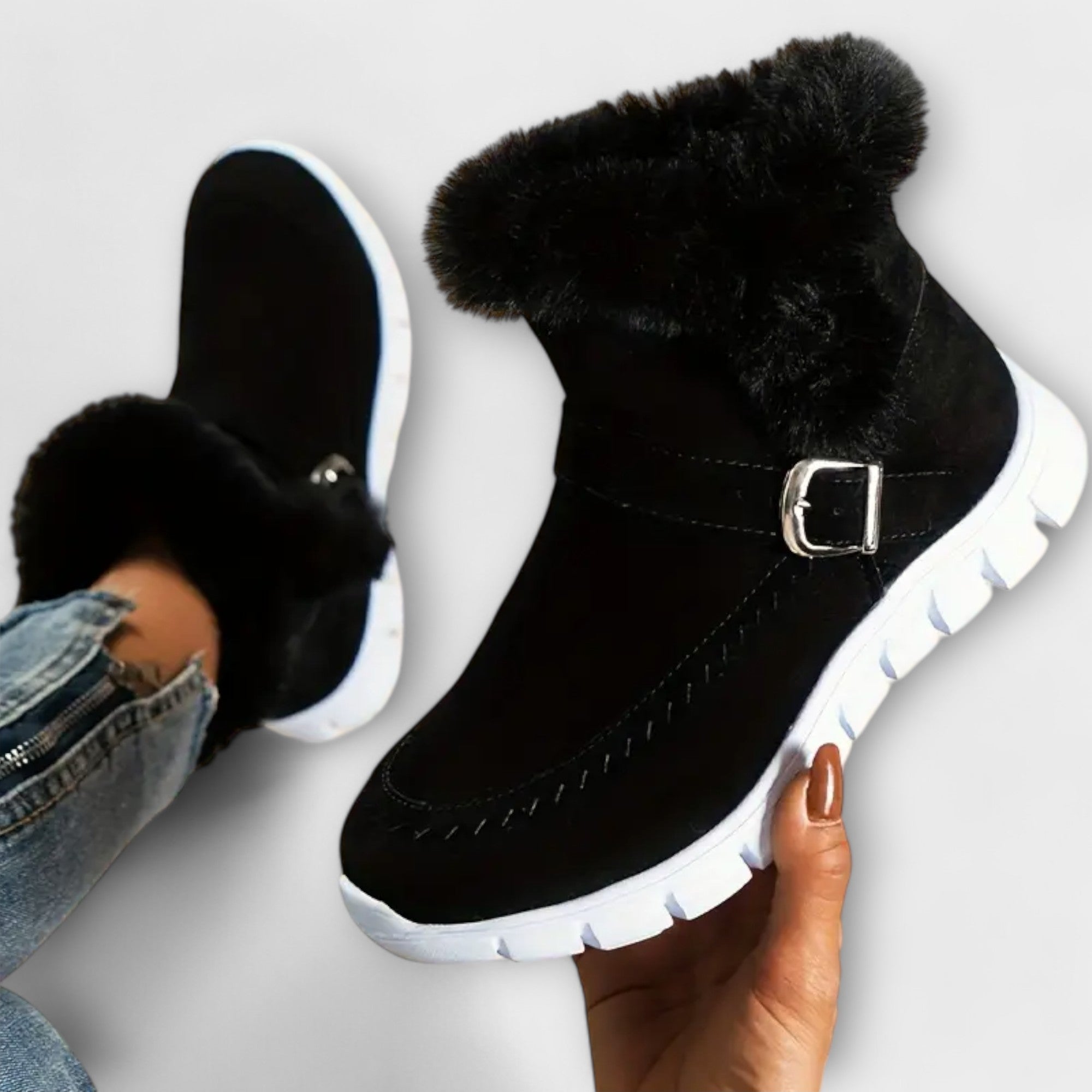 Alba - Botas Chelsea con Forro Cálido