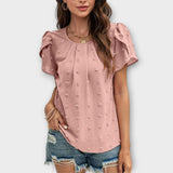 BLUSA DE LUNARES MUJER