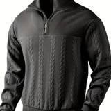 Santiago - Chaqueta de Punto con Cremallera Hombres Versátil
