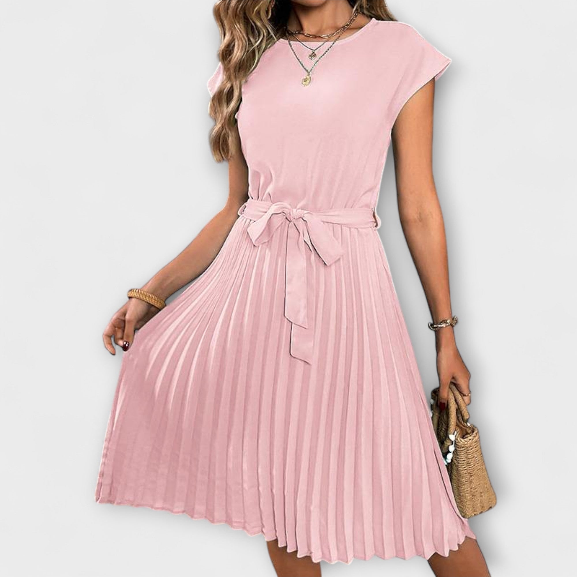 Elegante vestido midi