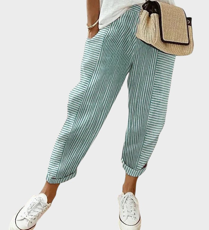 PANTALONES STRIPED MUJER
