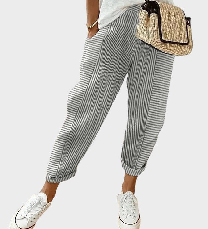 PANTALONES STRIPED MUJER