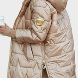 Savrani | Abrigo de invierno elegante con capucha y acolchado