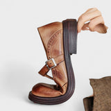 Barbara - Merceditas Elegantes de Cuero