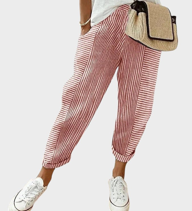 PANTALONES STRIPED MUJER