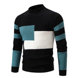 Jorge - Suéter Colorblock Versátil para Hombre Activo